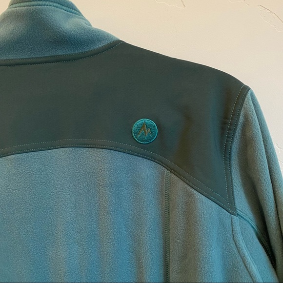 MARMOT Flashpoint Lux Velour Fleece Midlayer Lightweight Jacket polartec - Picture 7 of 8